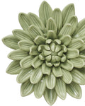 Floria vægvægdekoration støvet grøn Ø13,2 cm.