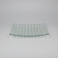 Glas fad m/huller
