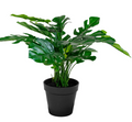 Kunstig monstera H.45 cm.