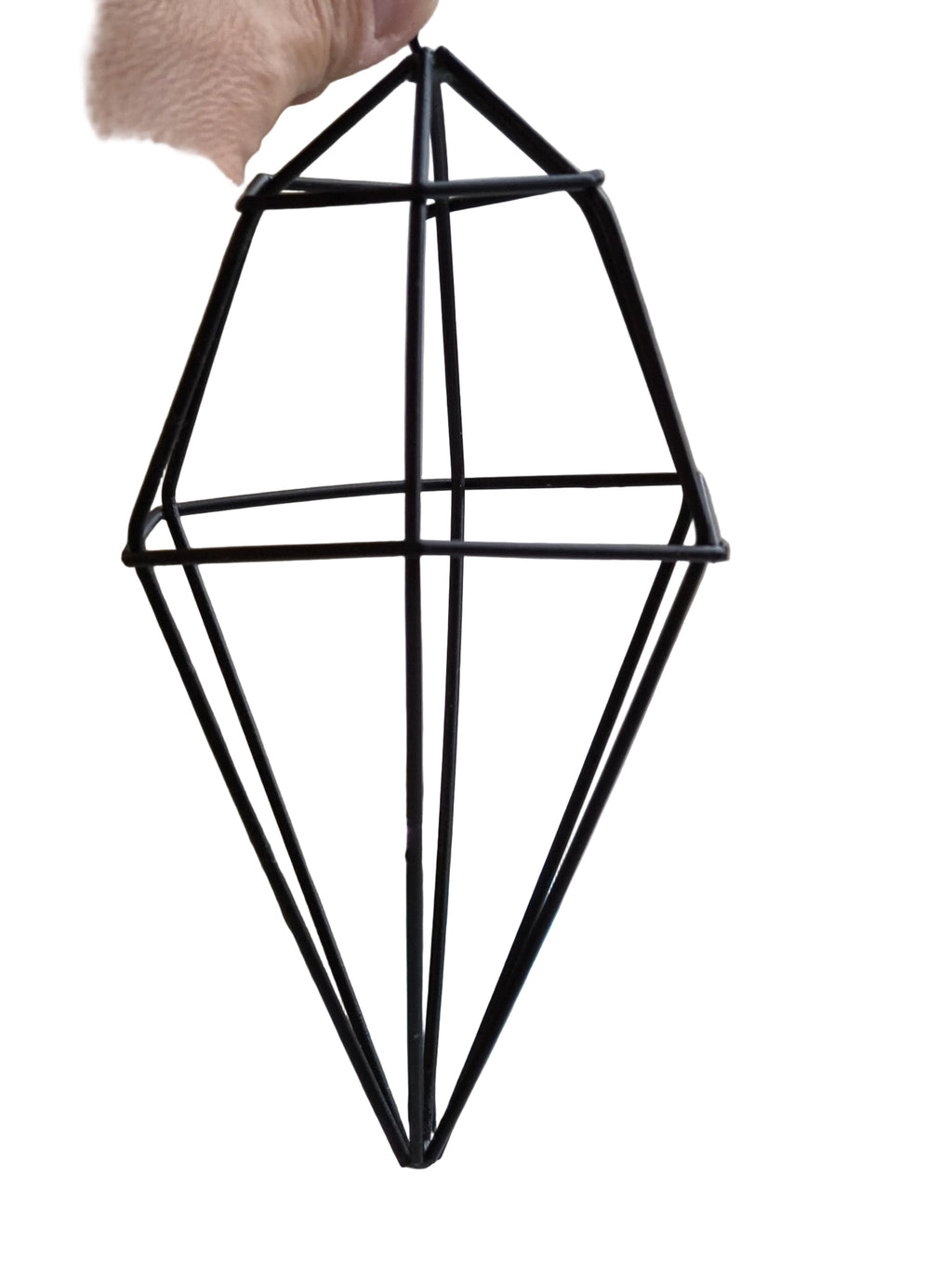 Ophæng, metal "diamant" sort