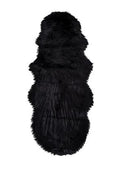 Kunst skind, sort, 60x180 cm