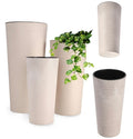 Havekrukke høj, small, plastik, beige