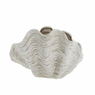 Muslinge vase/decor. 26x19,5x18 cm.