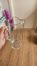 Høj glas kande m/anderledes top