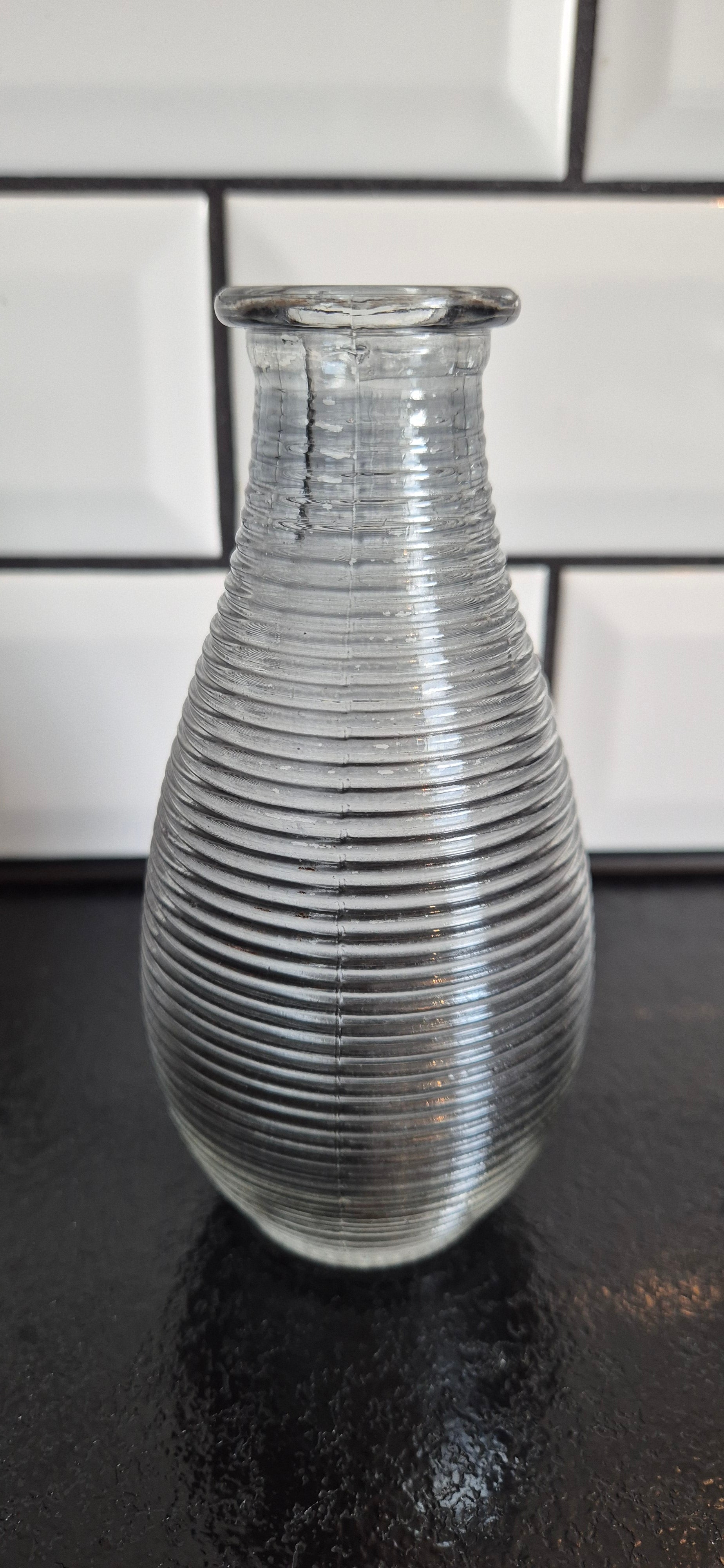 Lille glas vase, klar