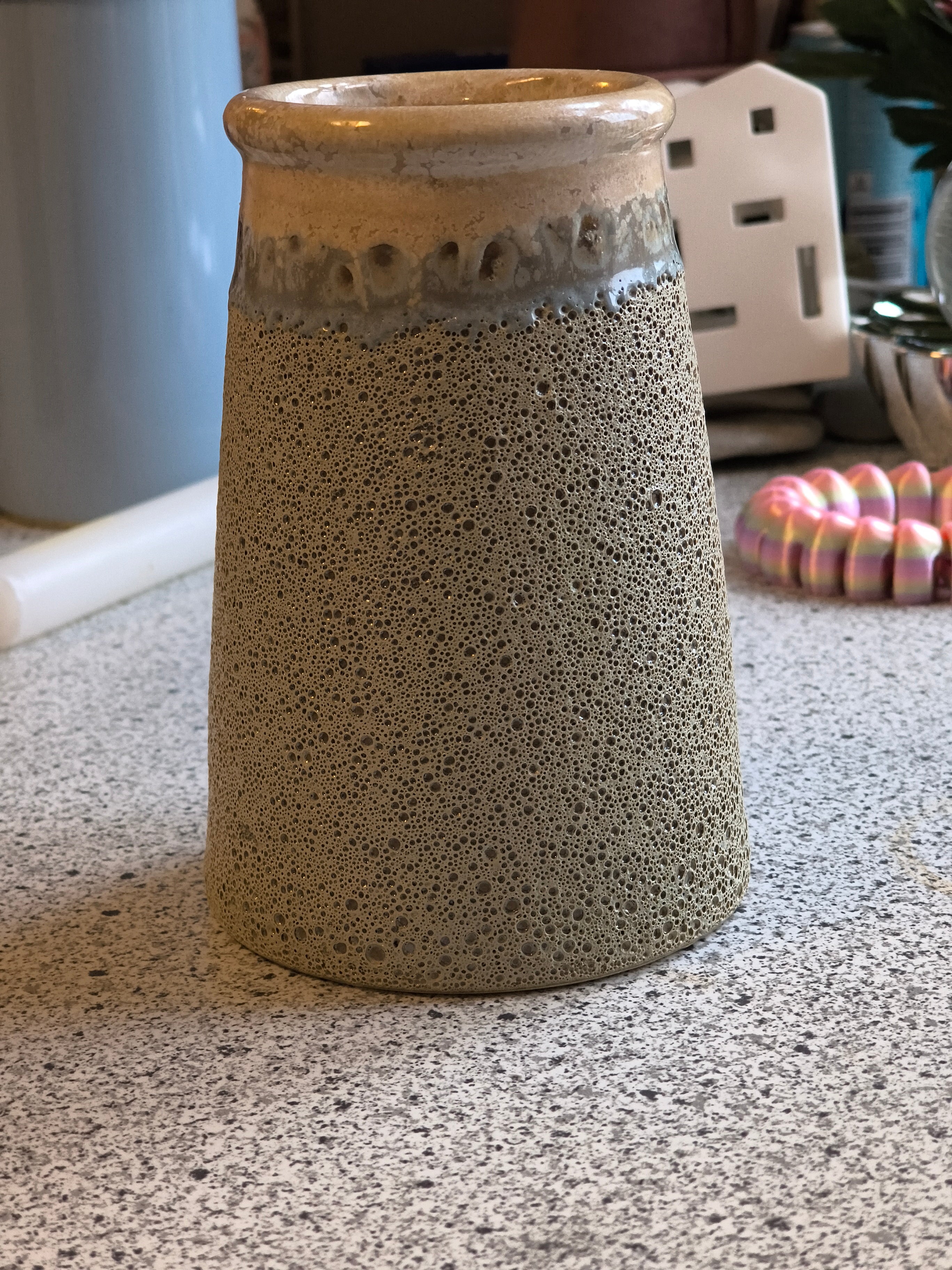 Rustik keramik vase