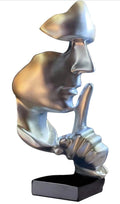 Figur, tavshed er guld