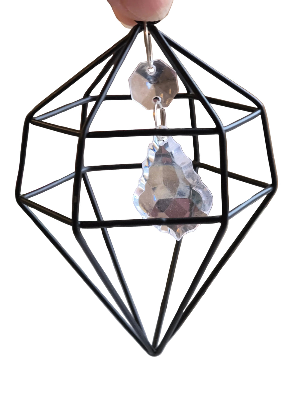 Ophæng, metal "diamant" sort