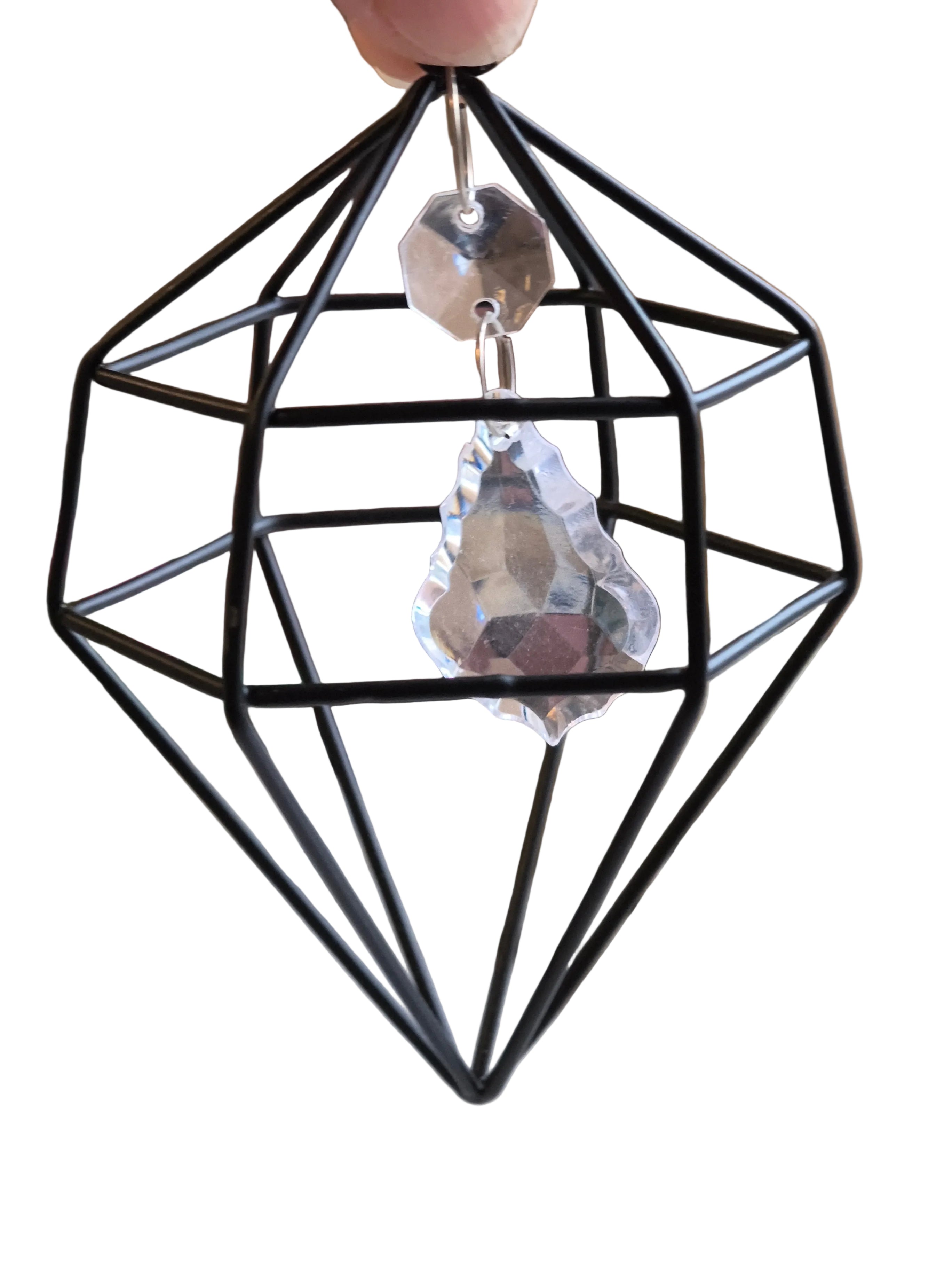 Ophæng, metal "diamant" sort