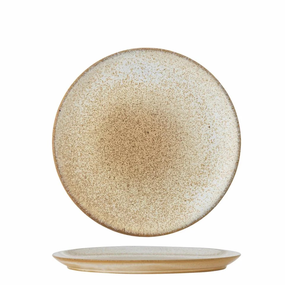 Paula frokost tallerken. Beige. d20